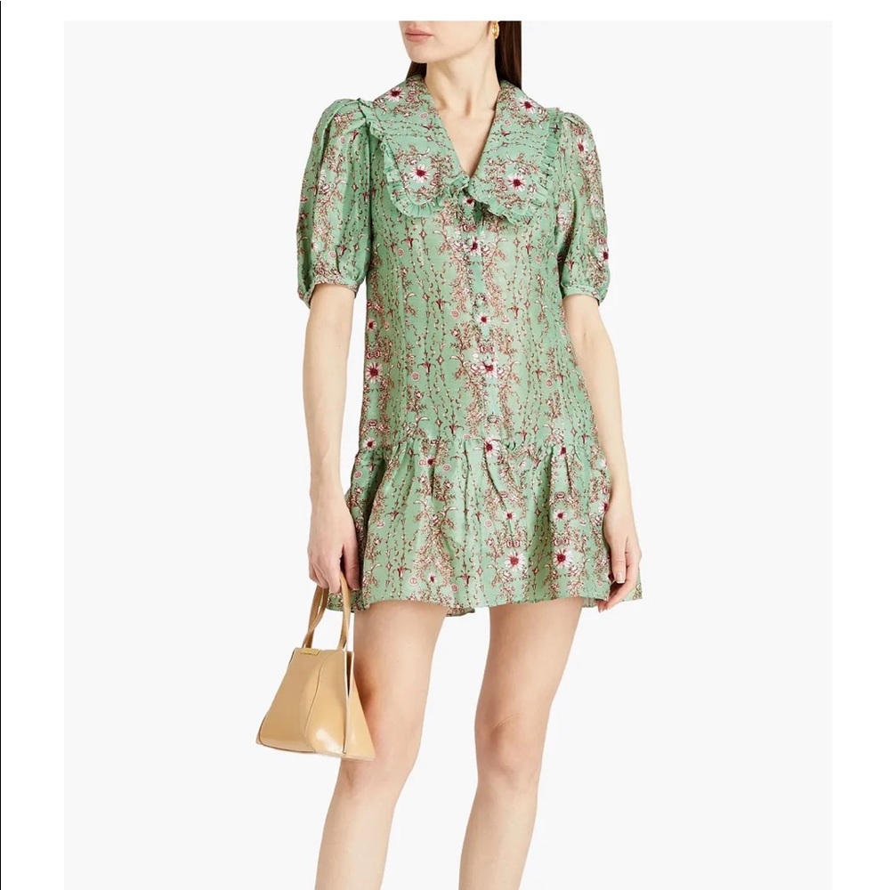 Brand New Sandro Toscane Mini Dress